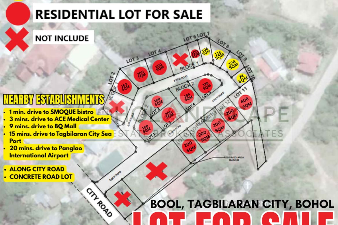 Land for Sale in Bool, Tagbilaran, Bohol