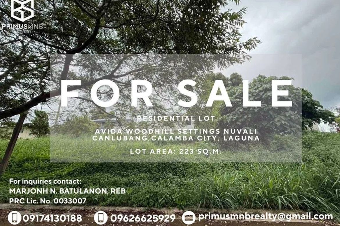 Land for Sale in Canlubang, Calamba, Laguna