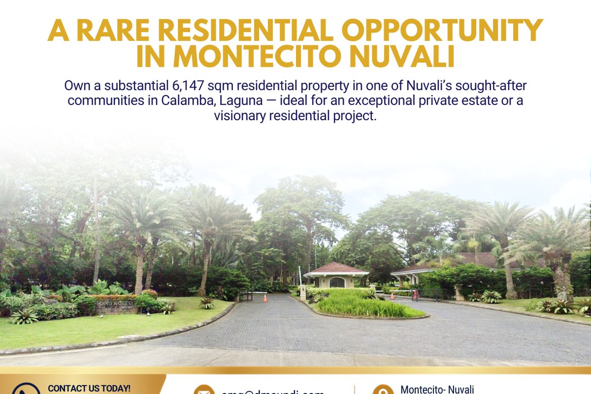 Land for Sale in Canlubang, Calamba, Laguna