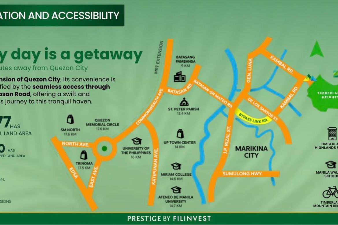 Land for Sale in Celestia at Timberland Heights, Guitnang Bayan II, San Mateo, Rizal – photo 7