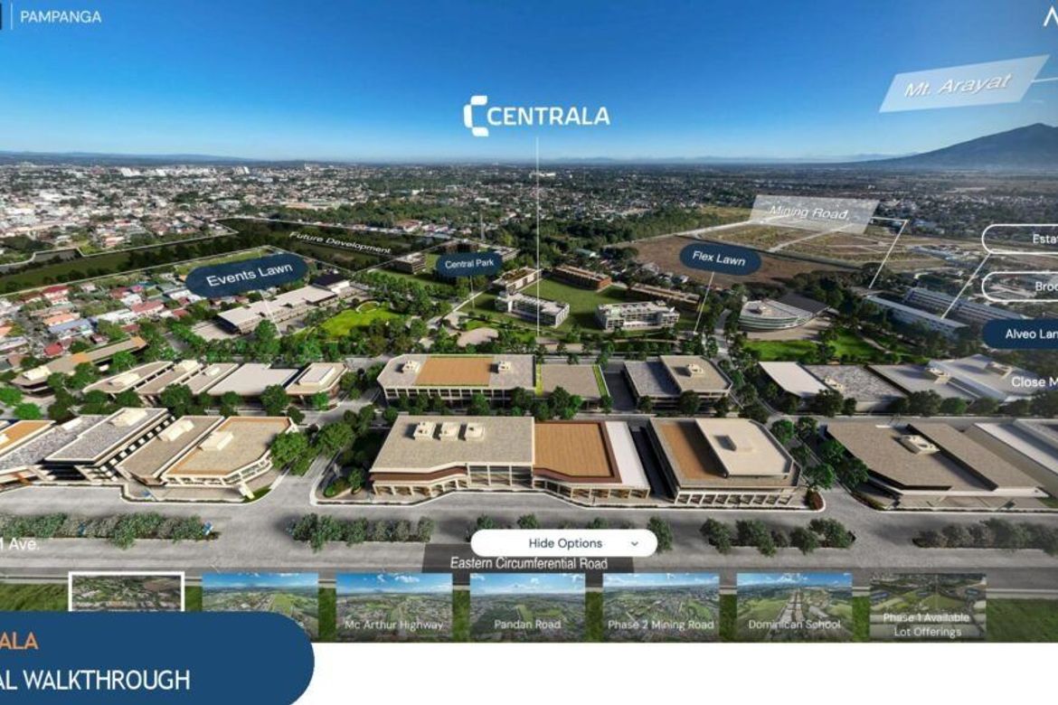 Land for Sale in Centrala by Ayala Land, Santo Cristo, Angeles, Pampanga