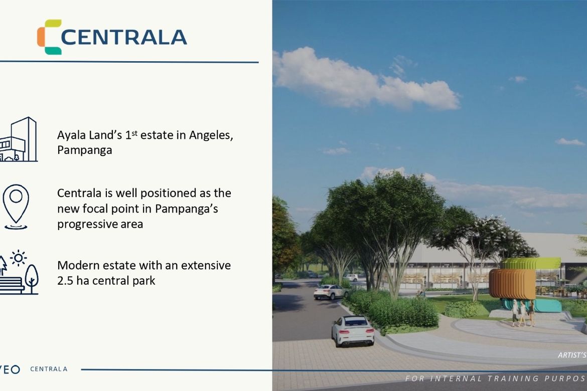 Land for Sale in Centrala by Ayala Land, Santo Cristo, Angeles, Pampanga – photo 6