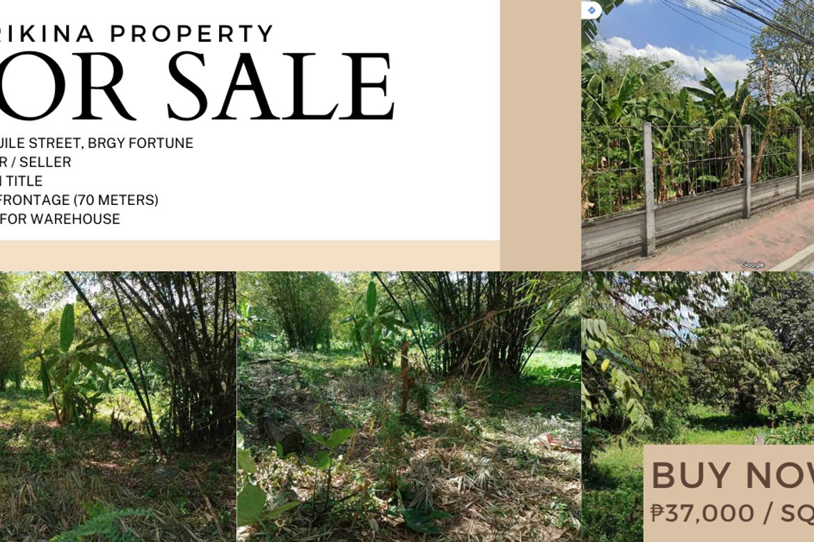 Land for Sale in Fortune, Marikina, Metro Manila