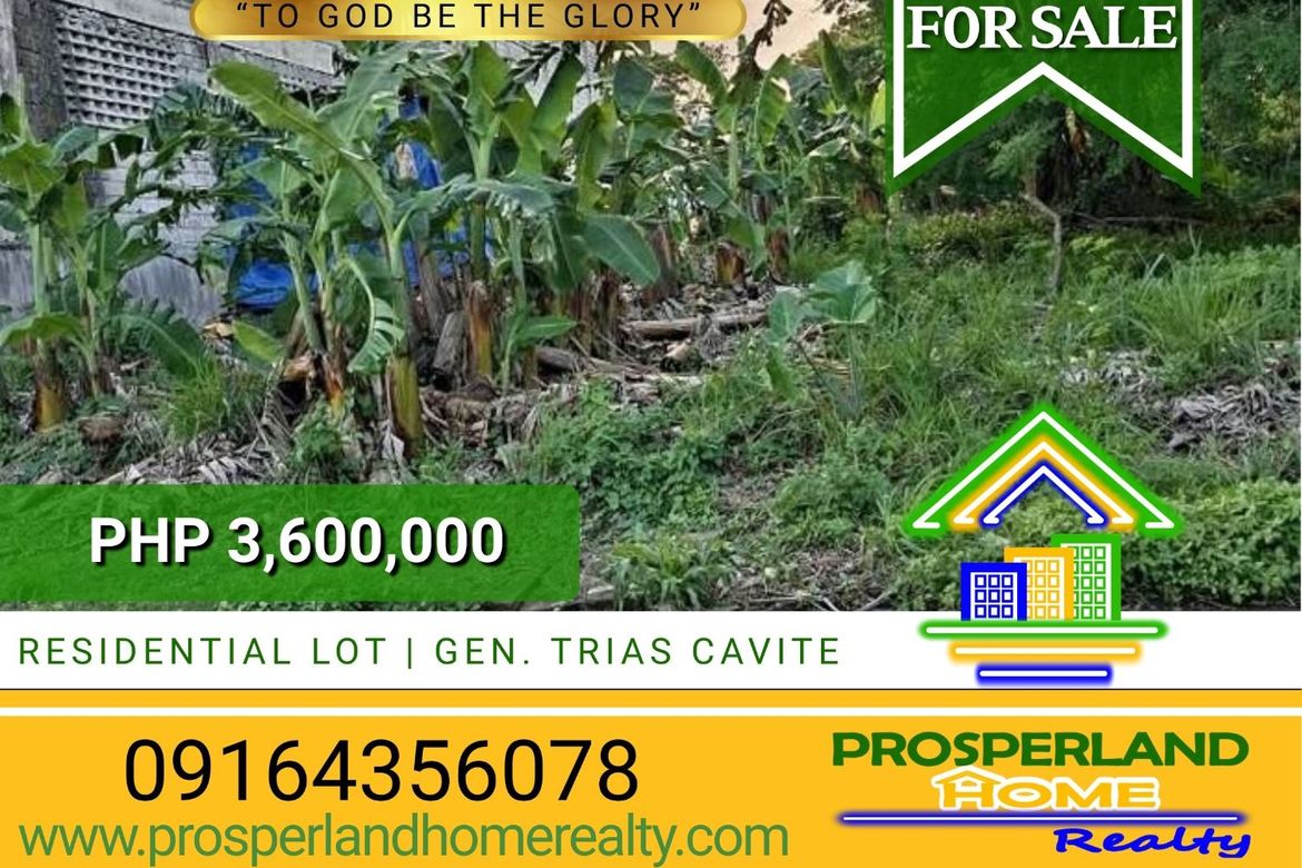 Land for Sale in General Trias, Cavite