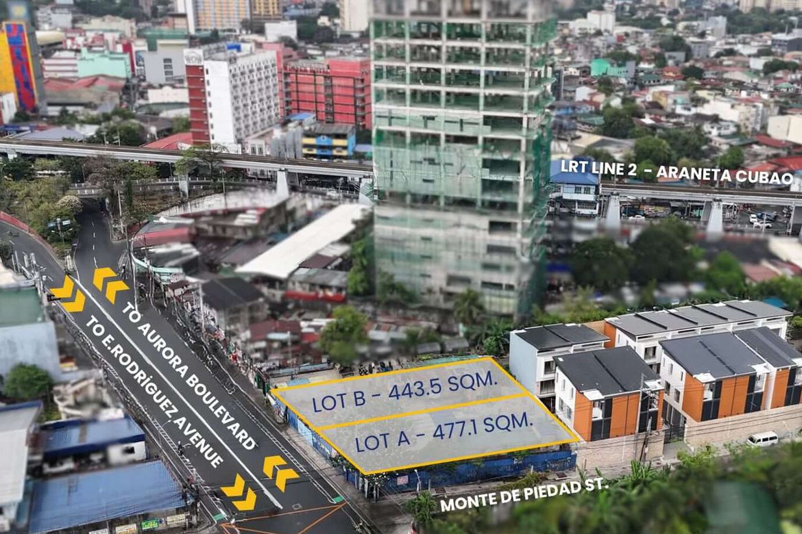 Land for Sale in Immaculate Concepcion, Quezon City, Metro Manila near MRT-3 Araneta Center-Cubao