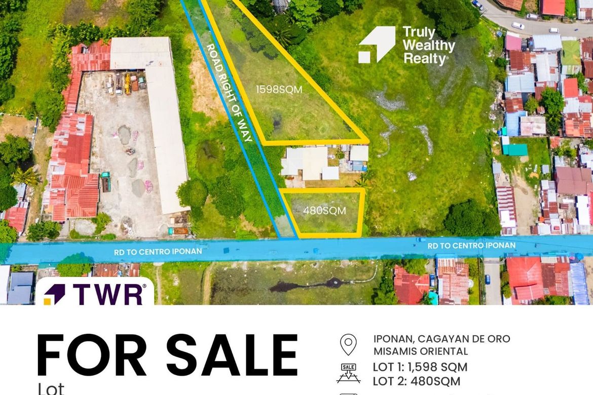 Land for Sale in Iponan, Cagayan de Oro, Misamis Oriental