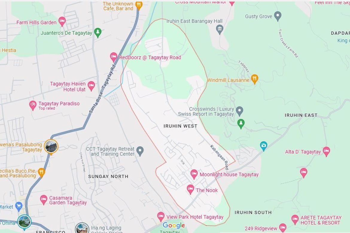 Land for Sale in Iruhin West, Tagaytay, Cavite