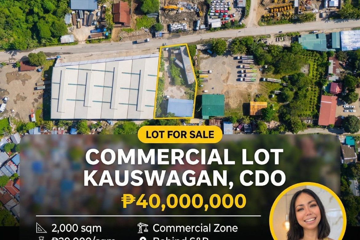 Land for Sale in Kauswagan, Cagayan de Oro, Misamis Oriental