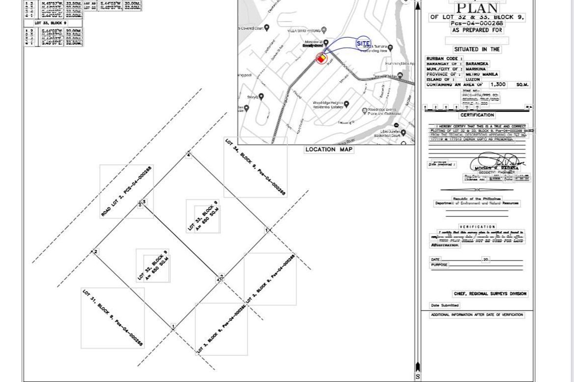 Land for Sale in LOYOLA GRAND VILLAS, Ramon Magsaysay, Quezon City, Metro Manila near LRT-1 Roosevelt – photo 3