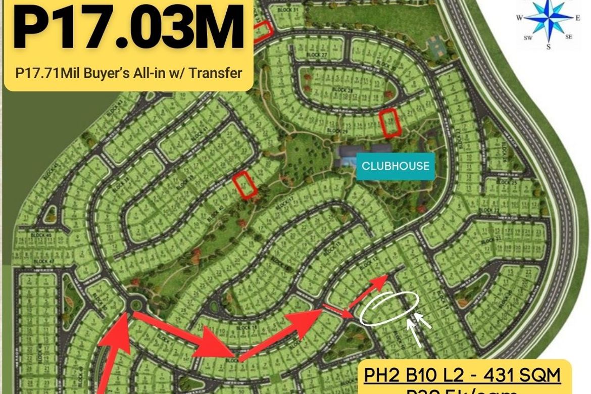 Land for Sale in Lumira Nuvali, Canlubang, Calamba, Laguna – photo 4