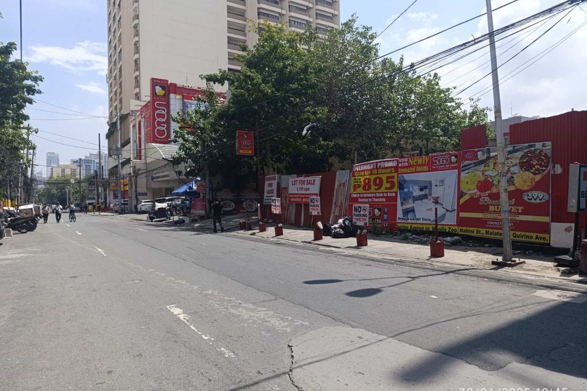 Land for Sale in Malate, Manila, Metro Manila near LRT-1 Vito Cruz – photo 2