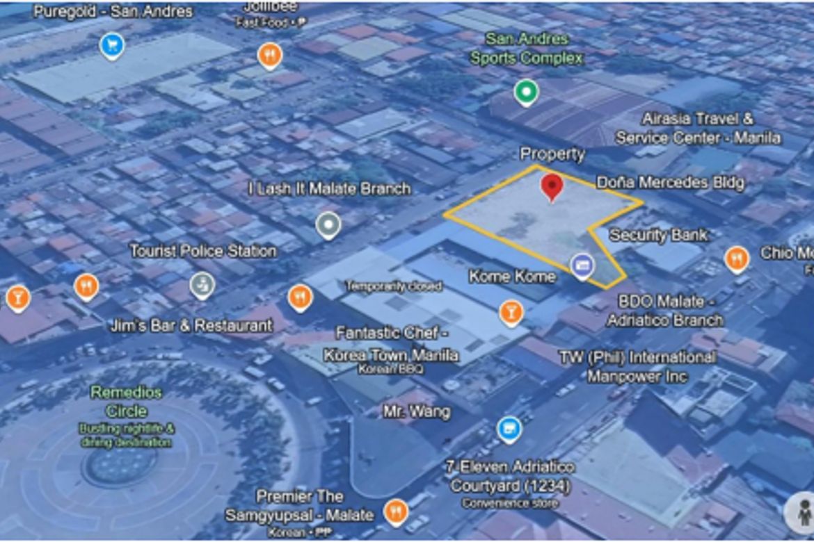 Land for Sale in Malate, Manila, Metro Manila near LRT-1 Vito Cruz – photo 4