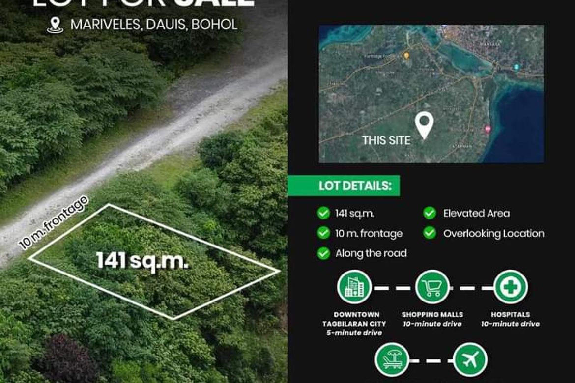Land for Sale in Mariveles, Dauis, Bohol