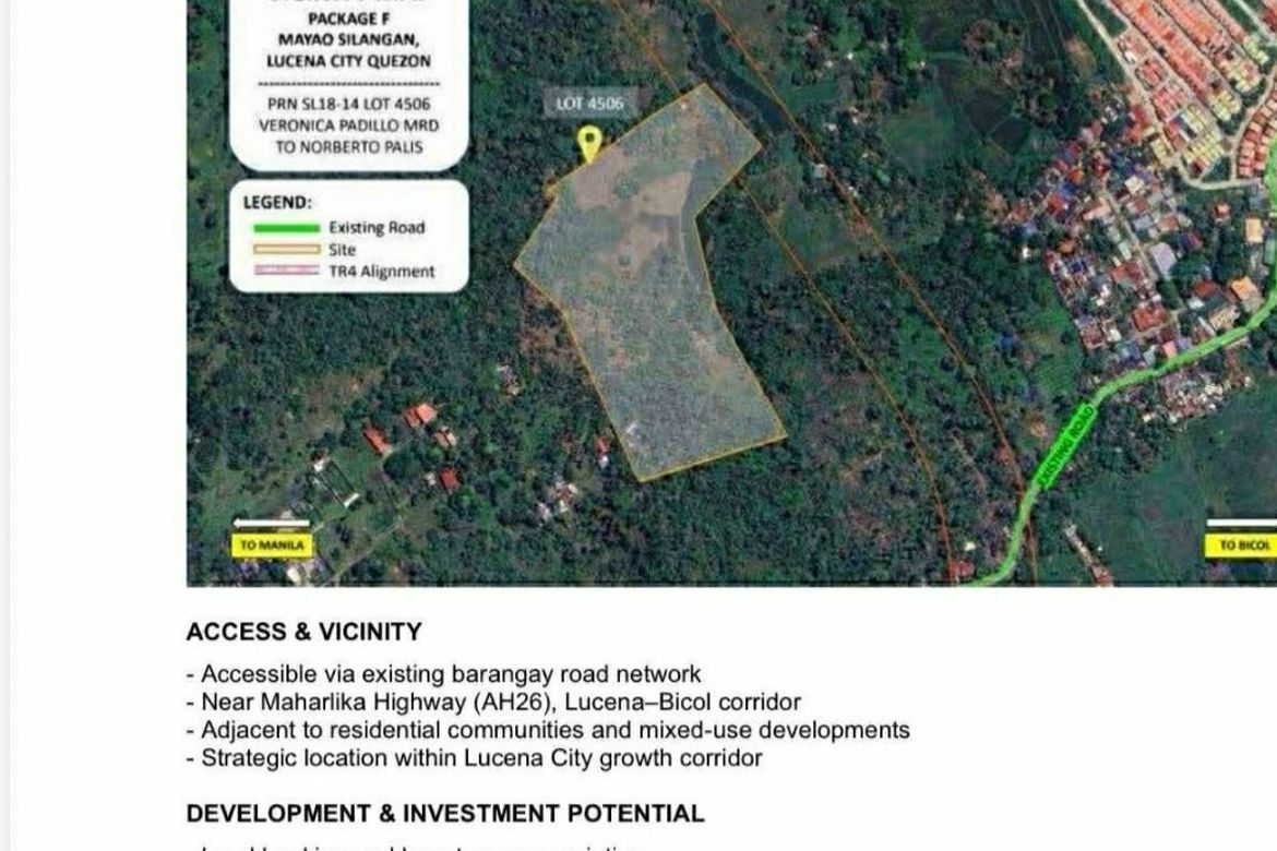 Land for Sale in Mayao Silangan, Lucena, Quezon – photo 2