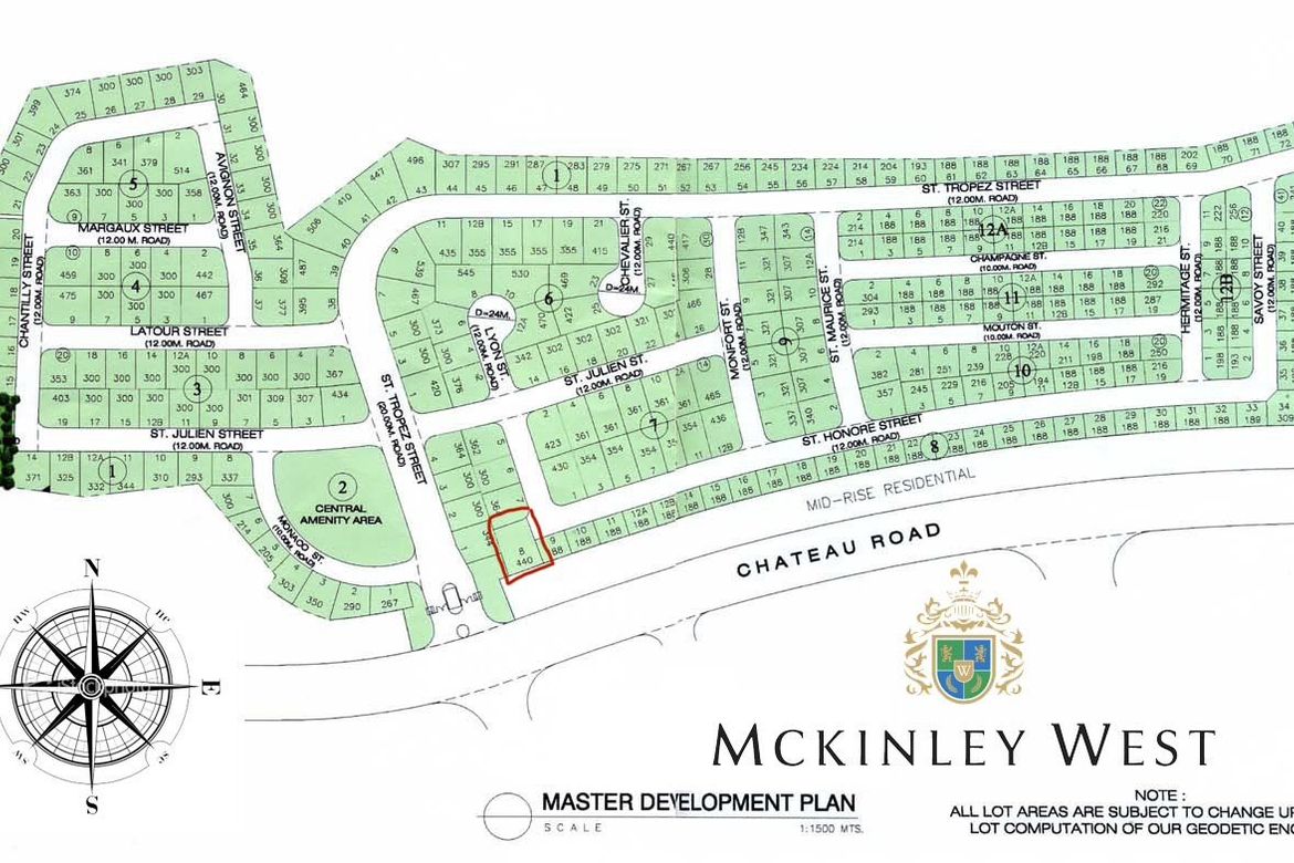 Land for Sale in Mckinley West Village, Pinagsama, Taguig, Metro Manila