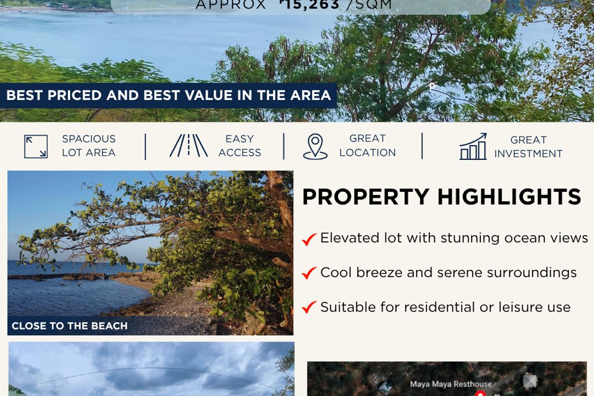 Land for Sale in Natipuan, Nasugbu, Batangas