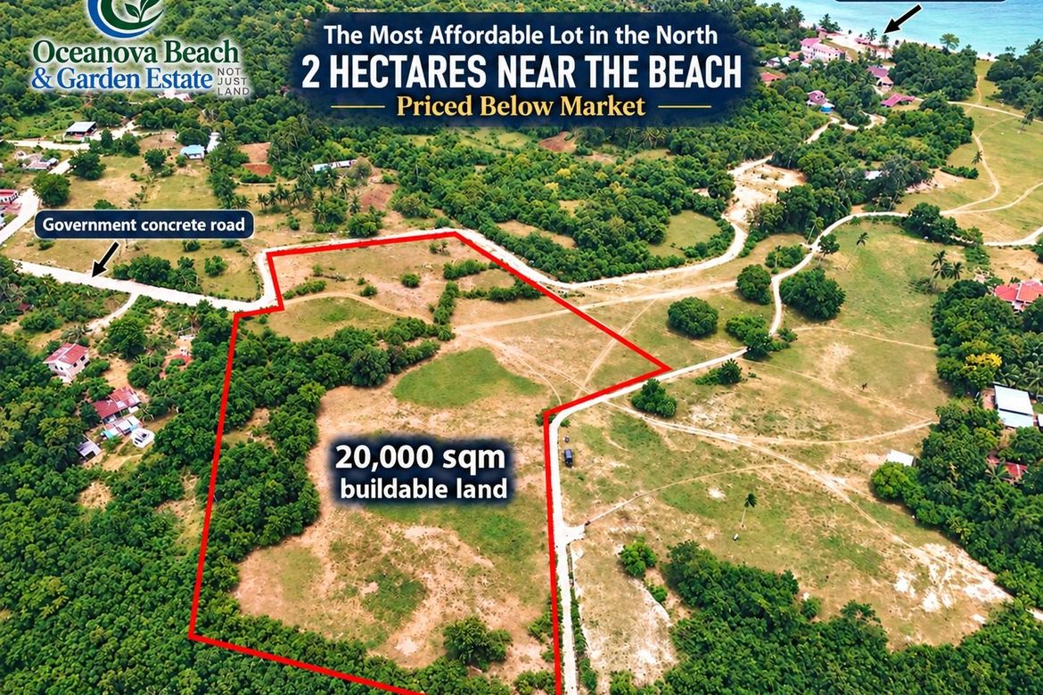 Land for Sale in Oceanova Beach & Golf Estate, Bancasan, San Remigio, Cebu