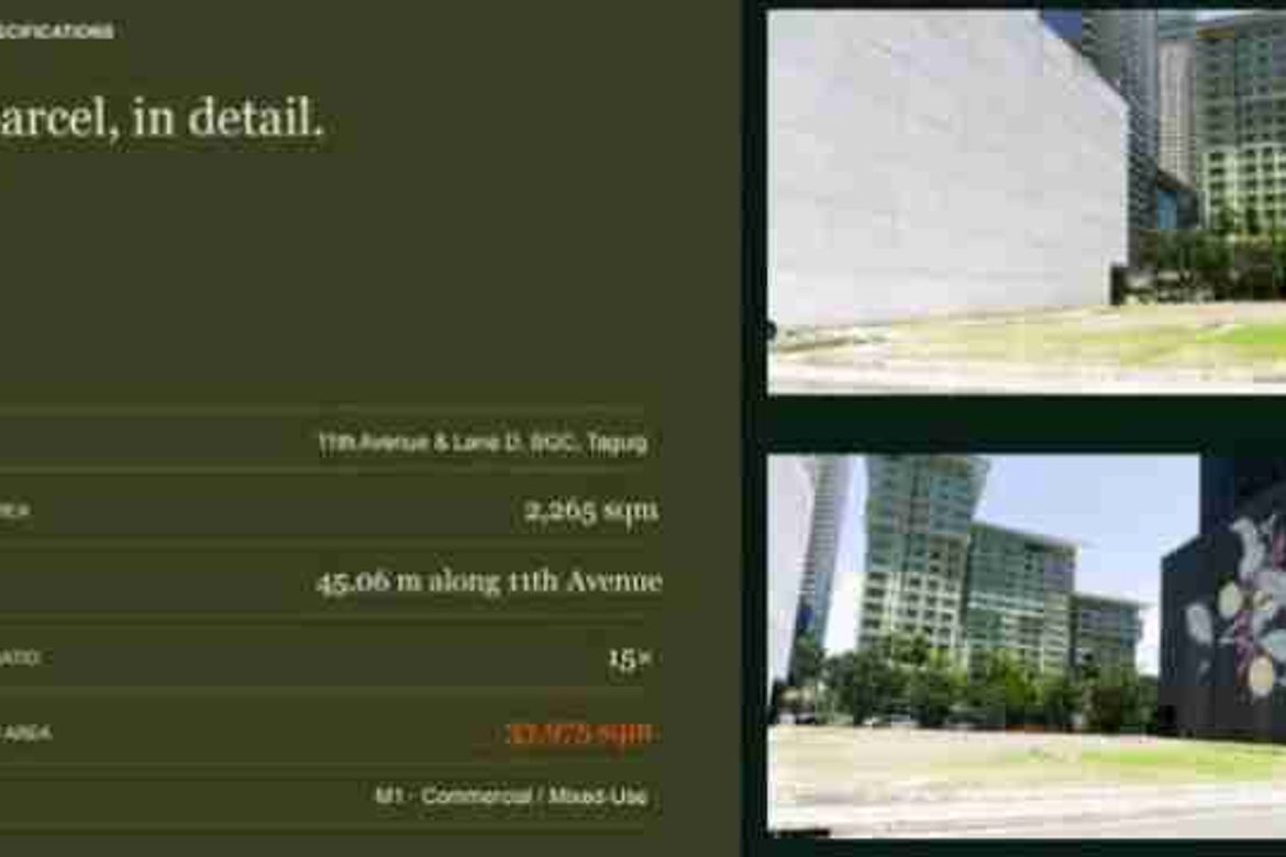 Land for Sale in One Serendra, BGC, Taguig – photo 3