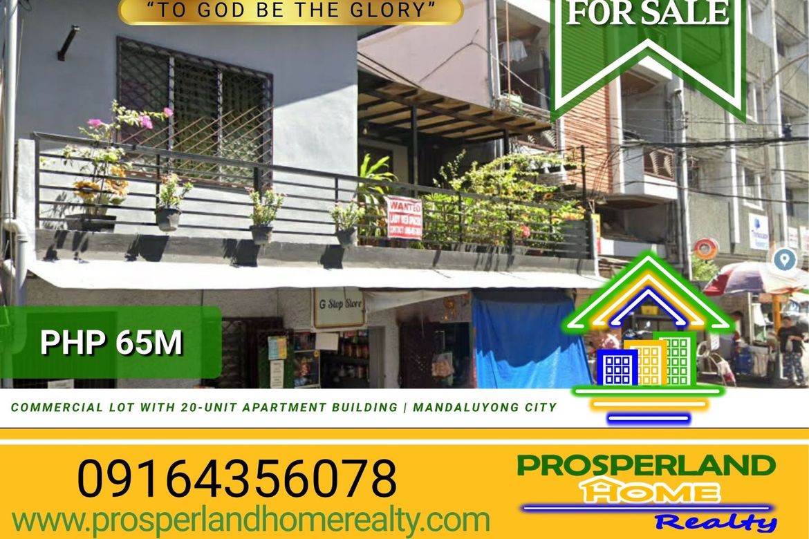 Land for Sale in Plainview, Mandaluyong, Metro Manila near MRT-3 Boni