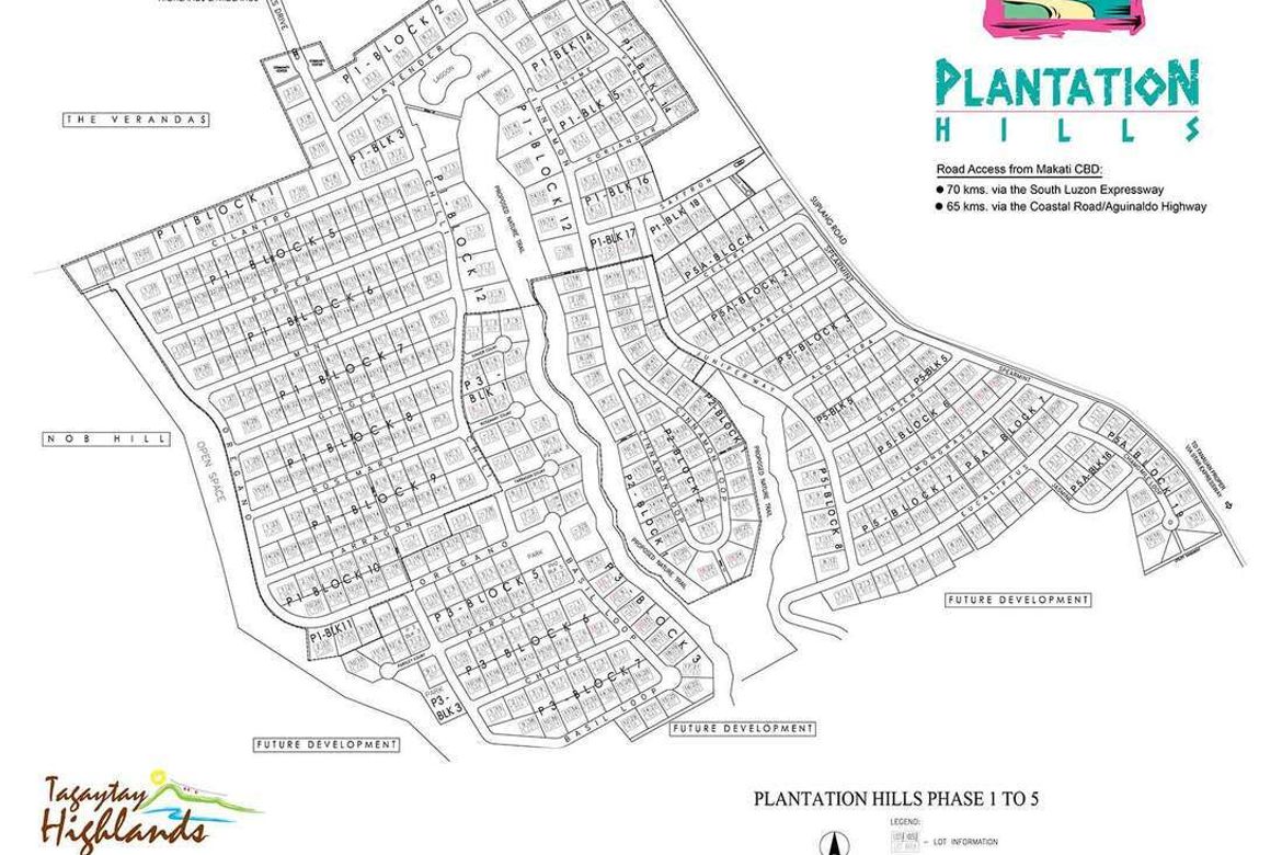 Land for Sale in Plantation Hills at Tagaytay Midlands, Suplang, Tanauan, Batangas