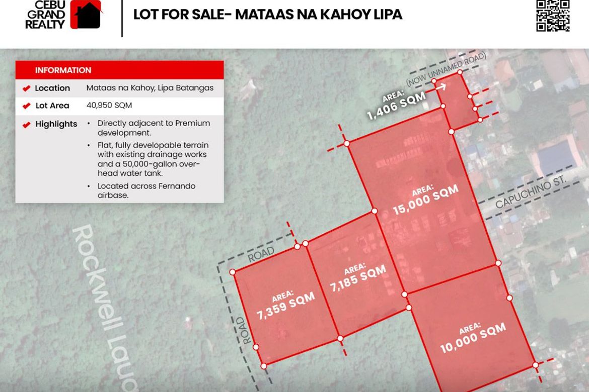 Land for Sale in Poblacion Barangay 6, Lipa, Batangas
