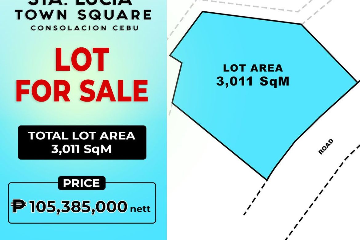 Land for Sale in Poblacion Oriental, Consolacion, Cebu