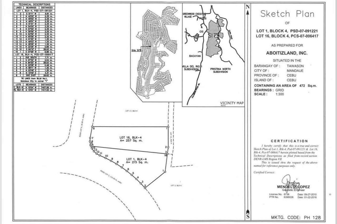 Land for Sale in Priveya Hills, Bacayan, Cebu City, Cebu – photo 3