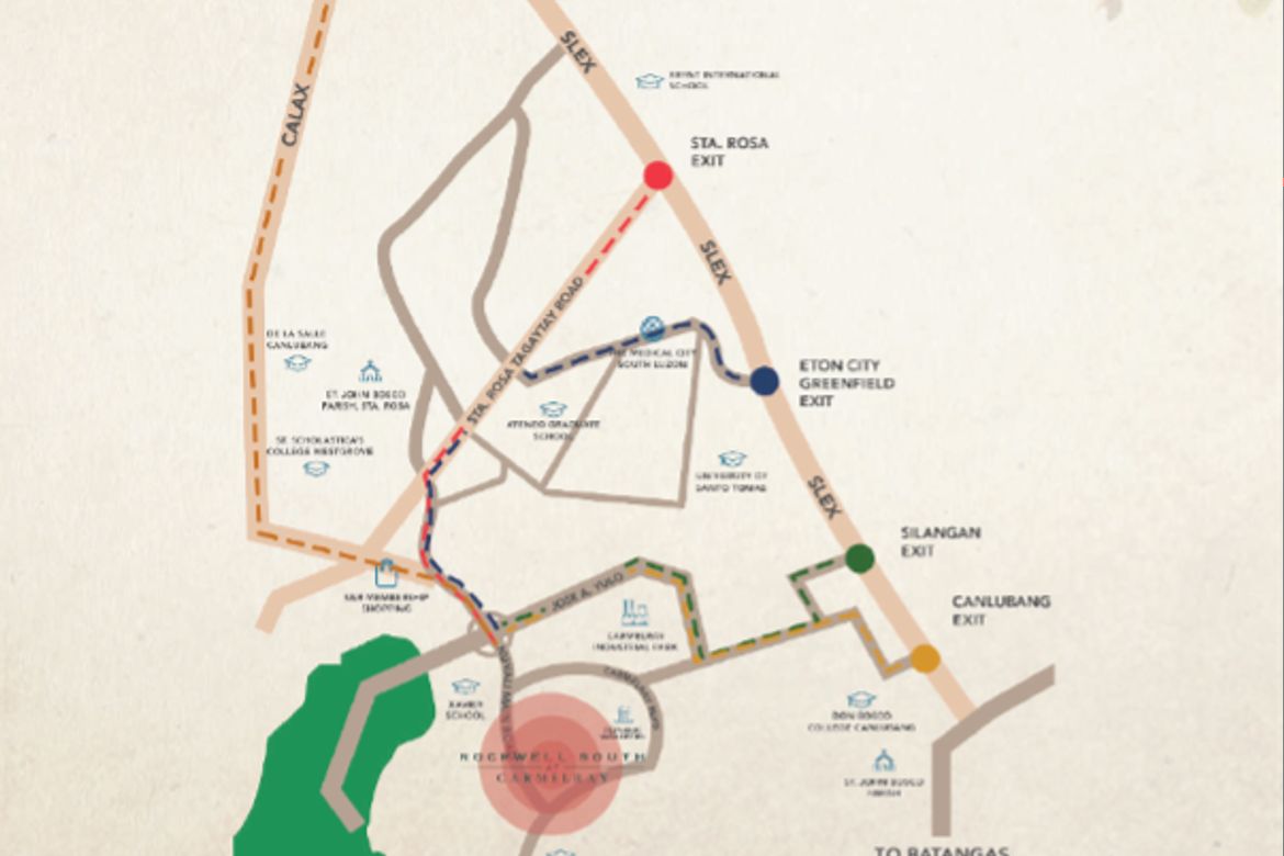 Land for Sale in Rockwell South at Carmelray, Canlubang, Calamba, Laguna – photo 2
