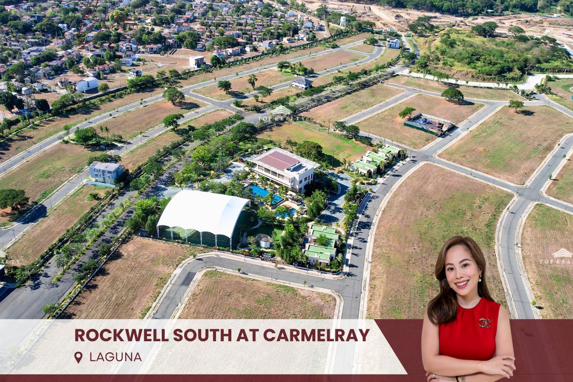 Land for Sale in Rockwell South at Carmelray, Canlubang, Calamba, Laguna