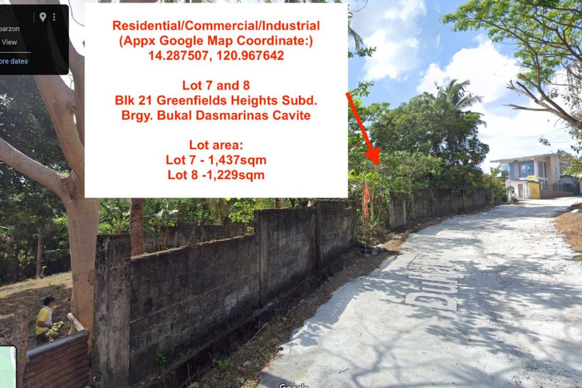 Land for Sale in Sampaloc II, Dasmariñas, Cavite