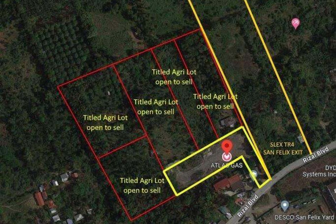 Land for Sale in San Felix, Santo Tomas, Batangas