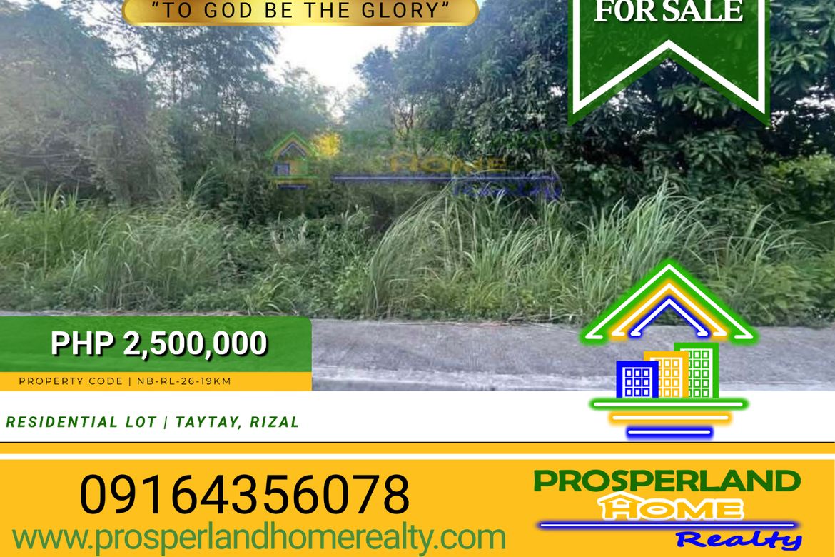 Land for Sale in San Juan, Taytay, Rizal