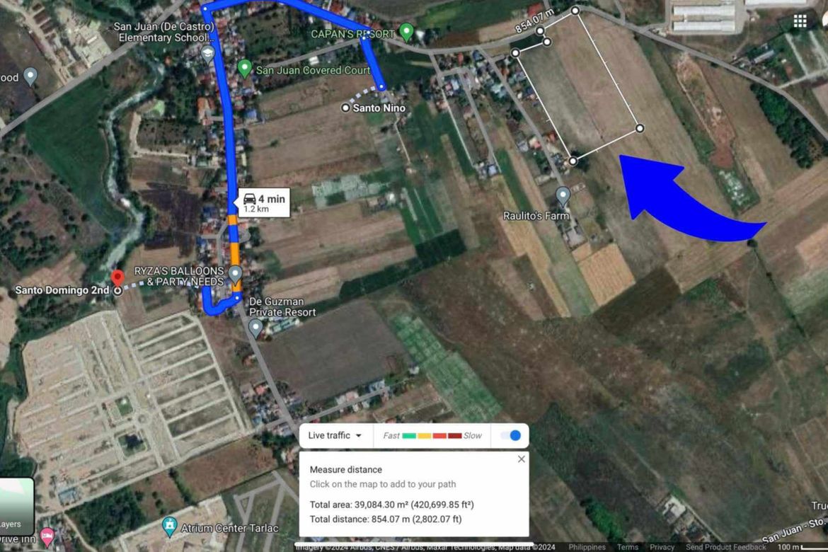Land for Sale in San Nicolas Balas, Concepcion, Tarlac