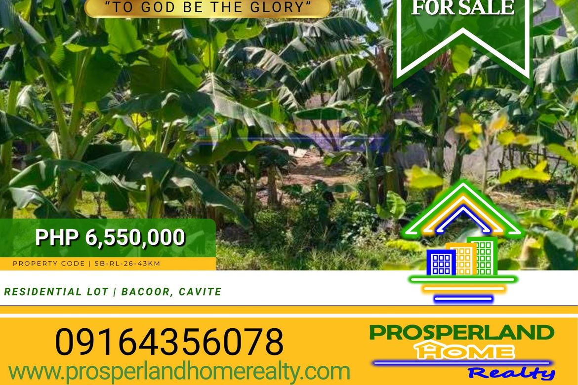 Land for Sale in San Nicolas I, Bacoor, Cavite