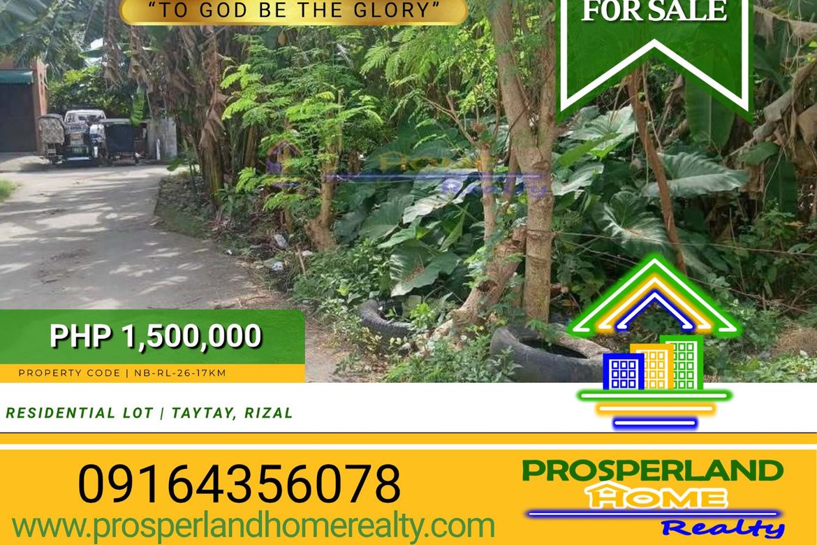Land for Sale in Santa Ana, Taytay, Rizal