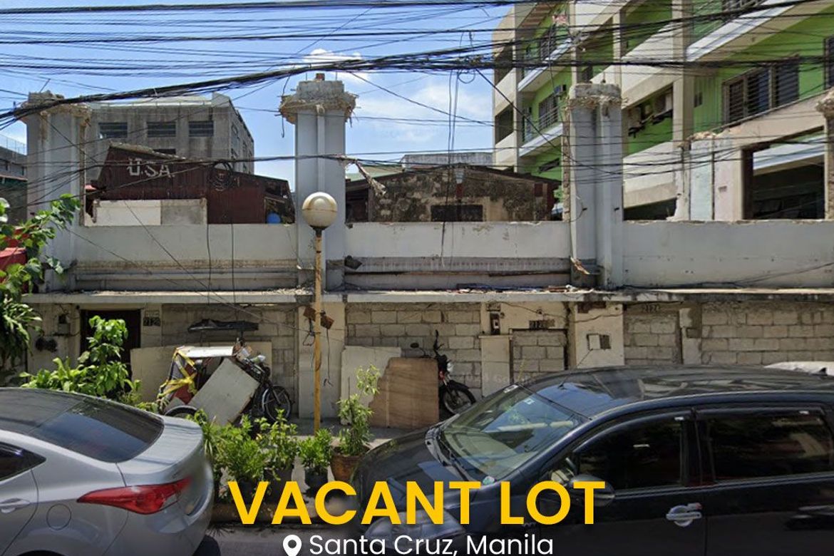 Land for Sale in Santa Cruz, Manila, Metro Manila near LRT-1 Tayuman
