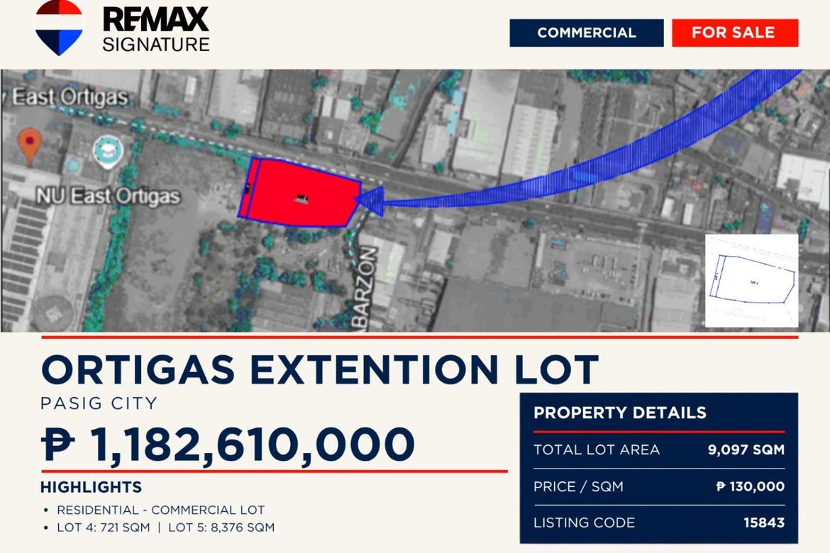 Land for Sale in Santa Lucia, Pasig, Metro Manila