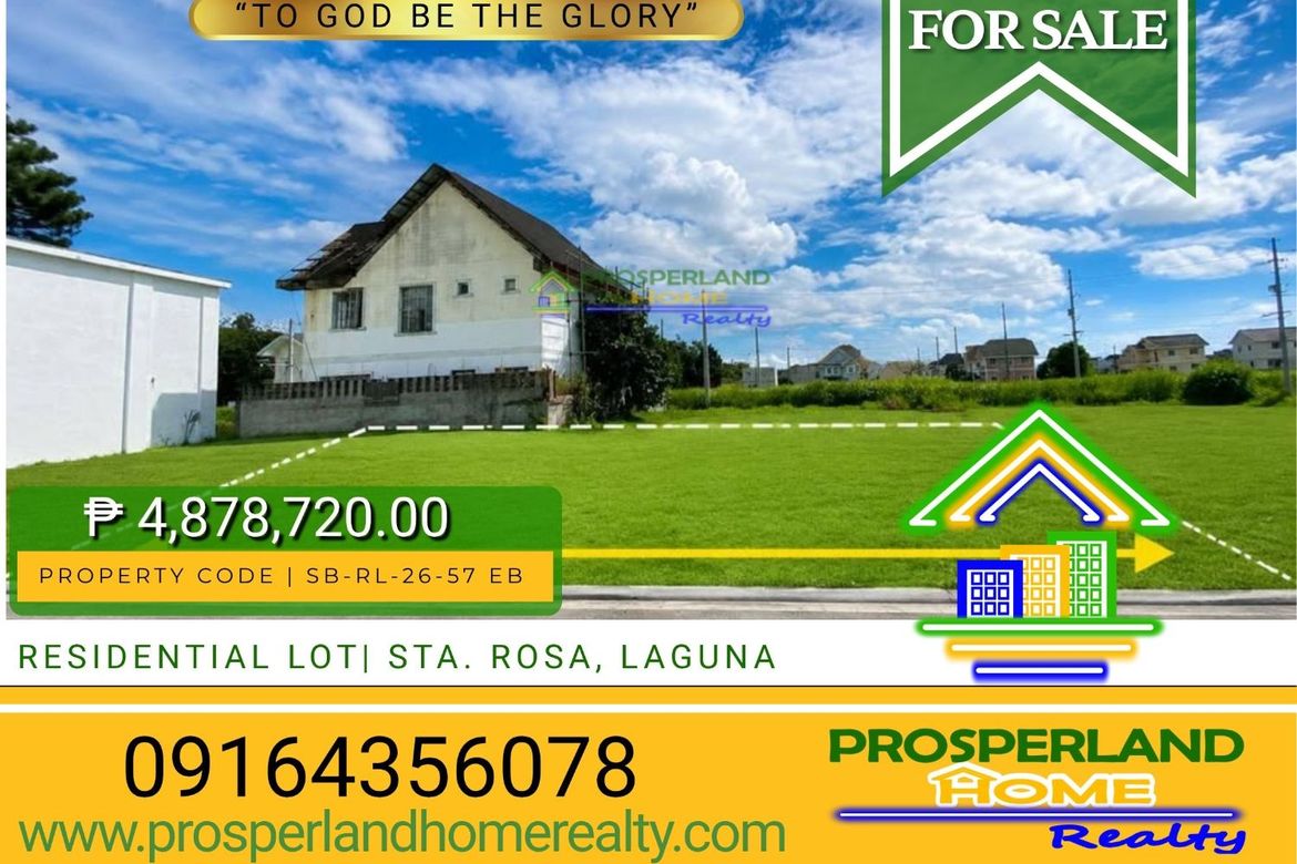 Land for Sale in Santa Rosa, Laguna