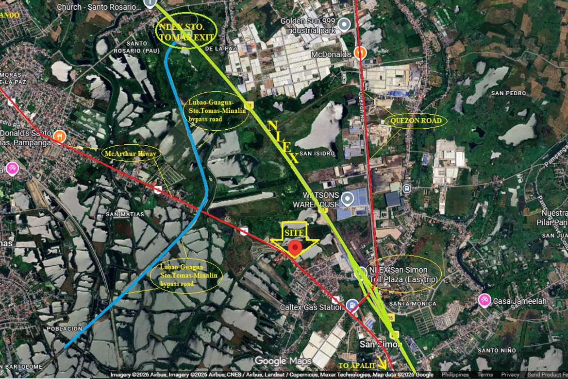 Land for Sale in Santo Domingo, Minalin, Pampanga – photo 2