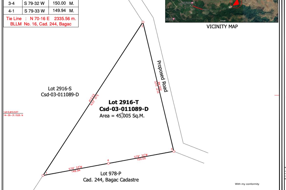 Land for Sale in Saysain, Bagac, Bataan – photo 3