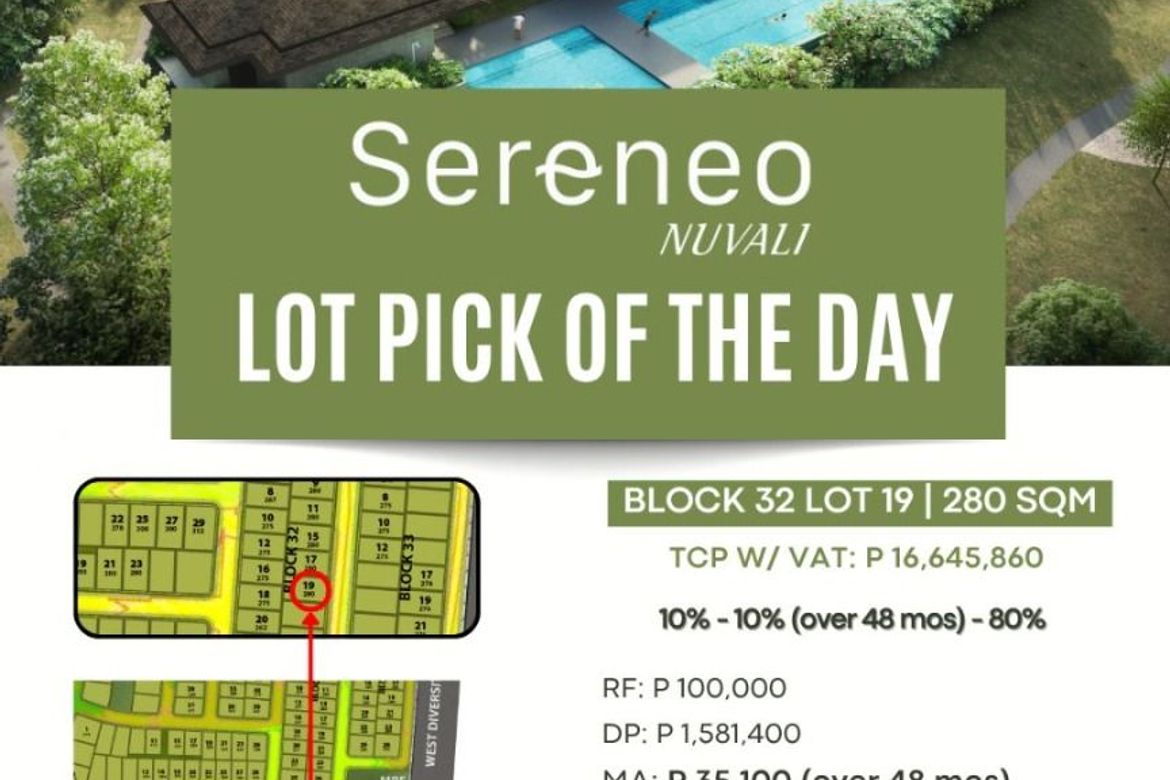 Land for Sale in Sereneo, Canlubang, Calamba, Laguna – photo 2