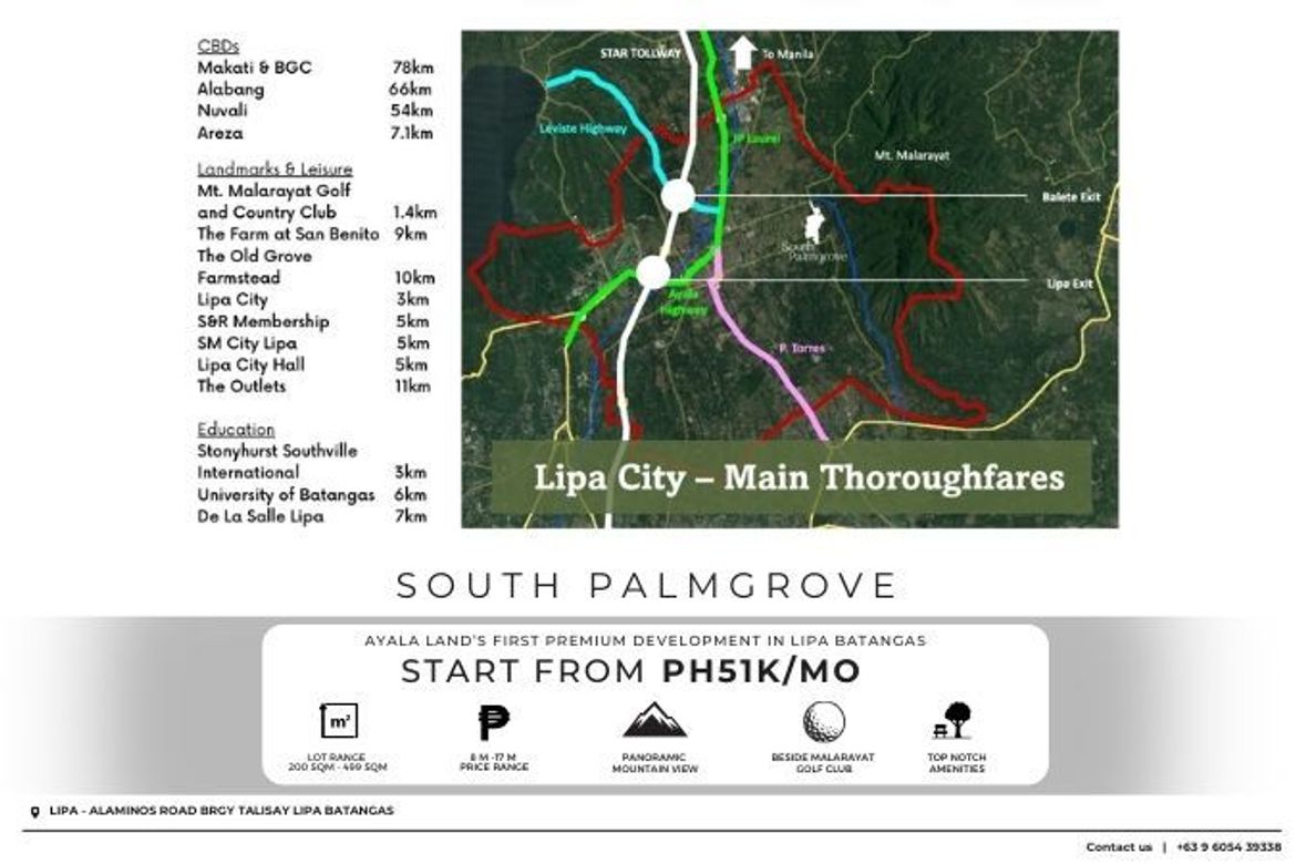 Land for Sale in South Palmgrove, Talisay, Lipa, Batangas – photo 5