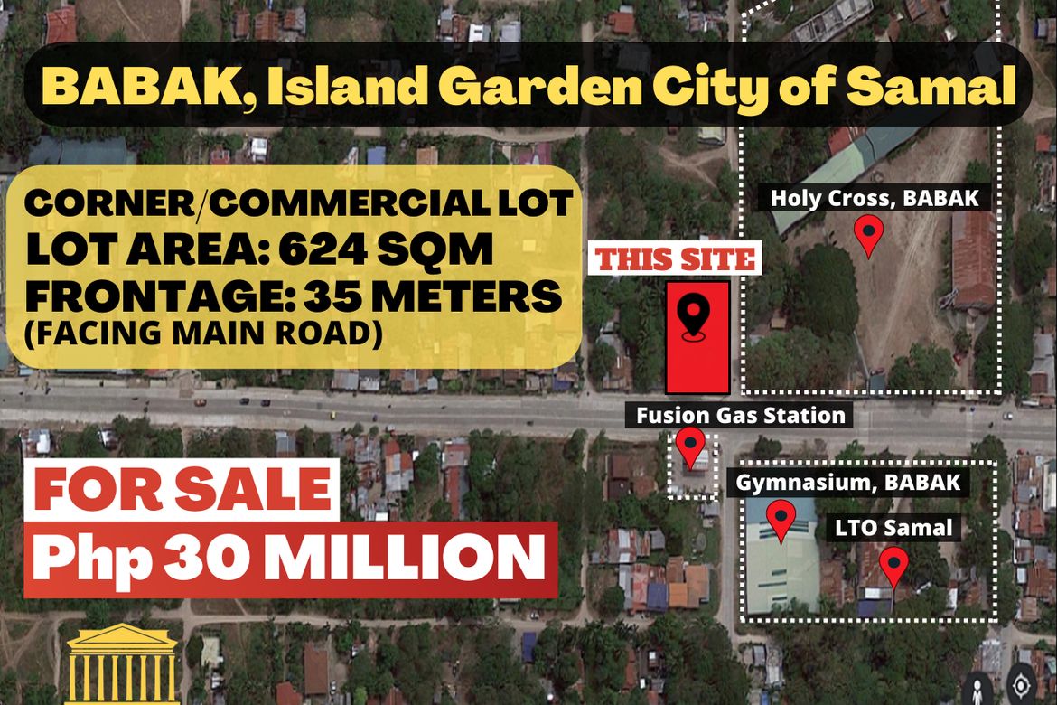Land for Sale in Tagdaliao, Samal, Davao del Norte