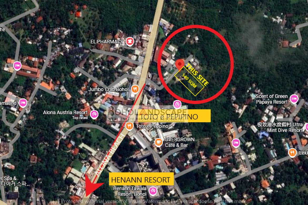 Land for Sale in Tawala, Panglao, Bohol – photo 2