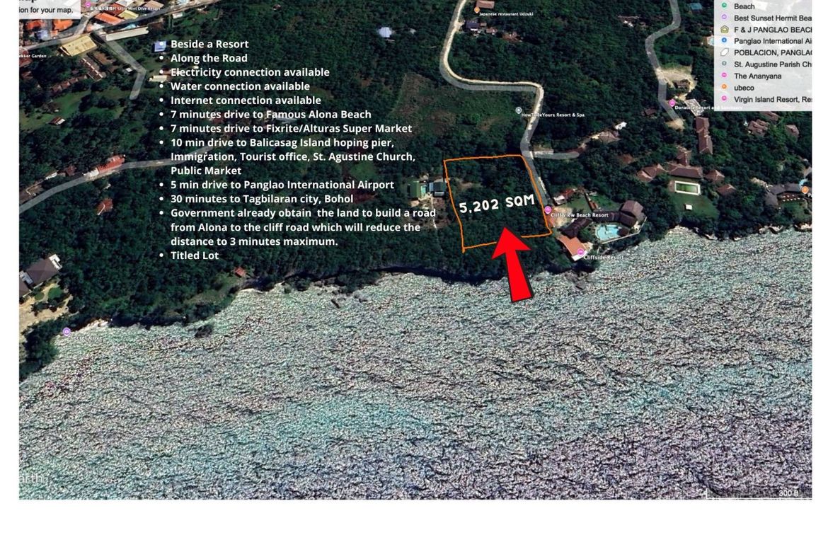 Land for Sale in Tawala, Panglao, Bohol – photo 2