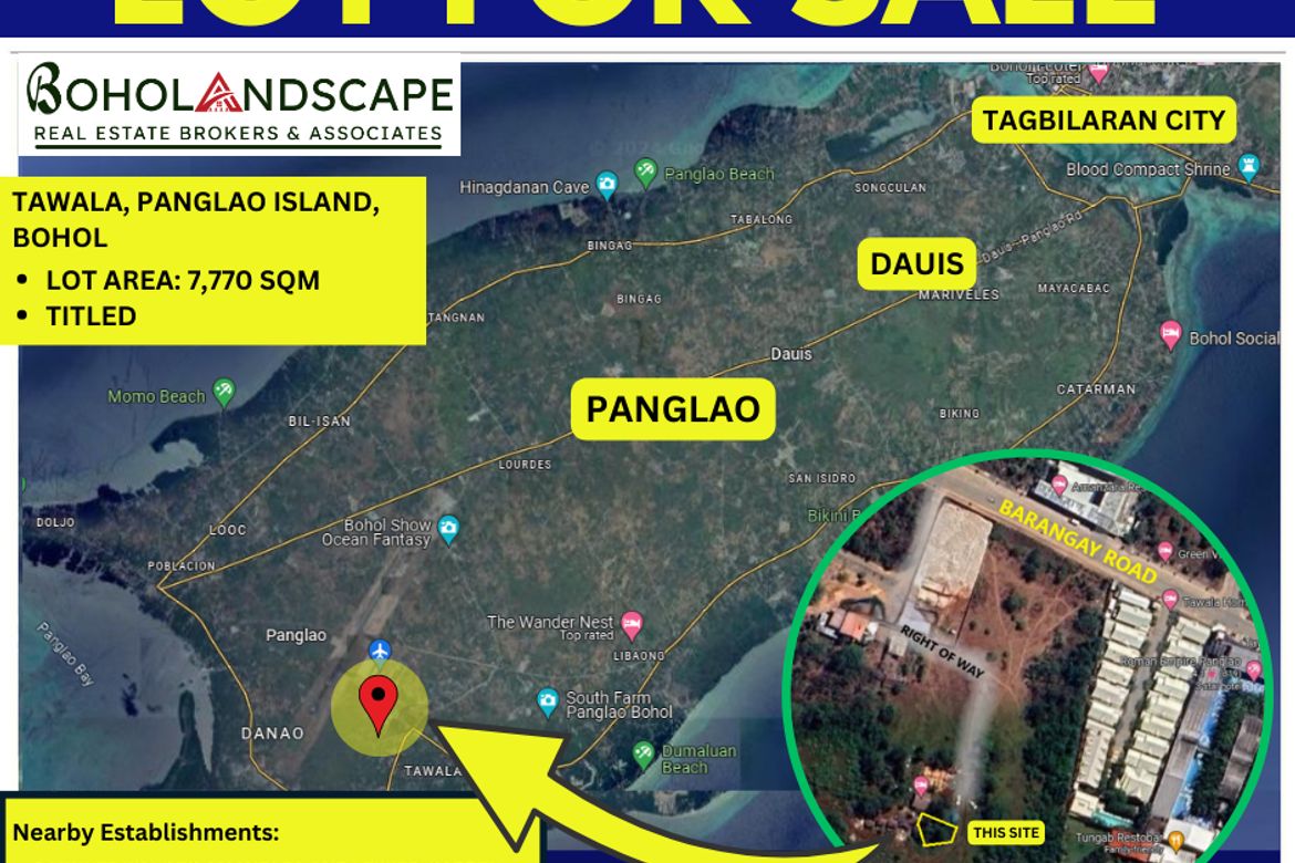 Land for Sale in Tawala, Panglao, Bohol – photo 8