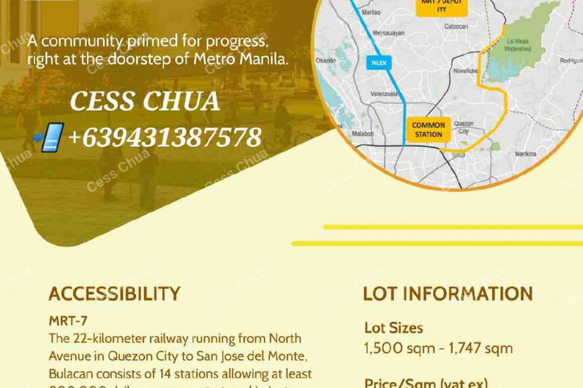 Land for Sale in Tungkong Mangga, San Jose del Monte, Bulacan – photo 7