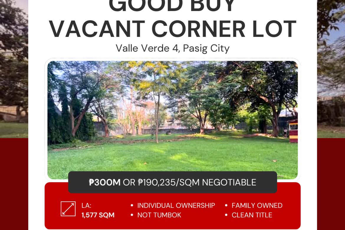 Land for Sale in Ugong, Pasig, Metro Manila