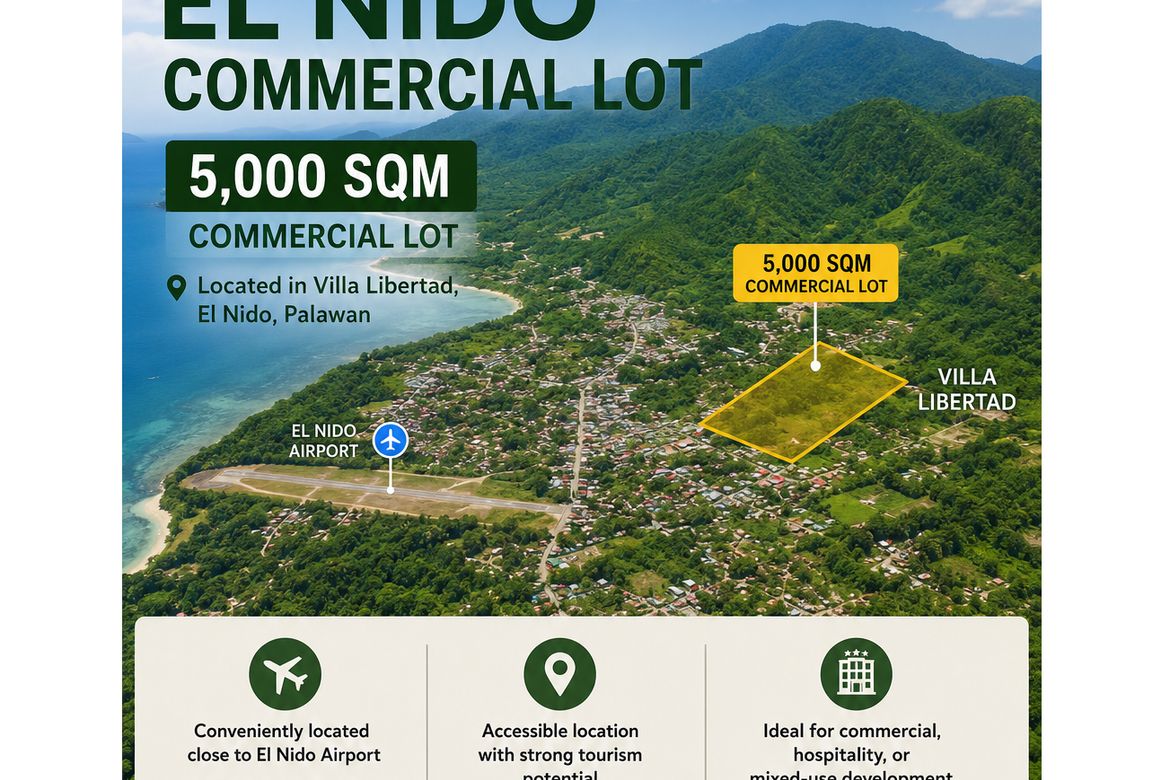 Land for Sale in Villa Libertad, El Nido, Palawan