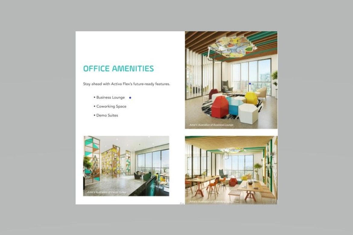 Office for Sale in Activa Flex, E. Rodriguez, Quezon City, Metro Manila near LRT-2 Araneta Center-Cubao